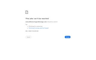 Able Moving and Storage of Milford website