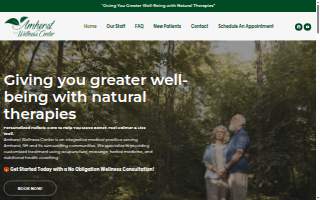 Amherst Wellness Center website
