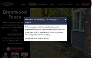 Brentwood Fence LLC website
