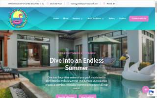 Endless Summer Pool Service website
