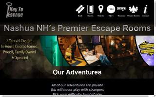 Key to Escape website