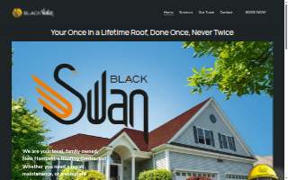 Black Swan Roofs - Roofing Contractor website