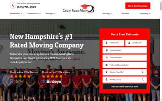 College Bound Movers of Nashua website