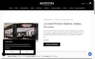 Hannoush Jewelers website