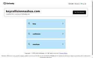 Key Collision of Nashua website