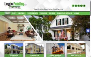 Leggs Painting, LLC website