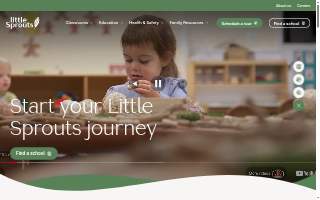 Little Sprouts Early Education & Child Care in Nashua website