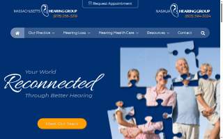 Nashua Hearing Group website