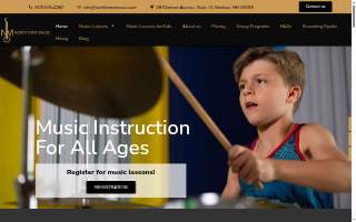 North Main Music website