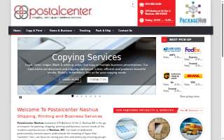 postalcenter - Nashua Store website