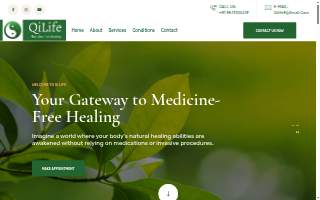 Qi of Life Acupuncture website