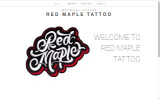 Red Maple Tattoo website