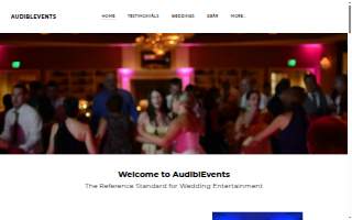 AudiblEvents website