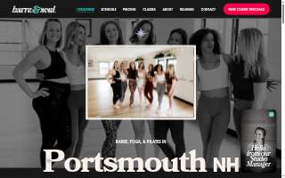 Barre & Soul — Portsmouth website