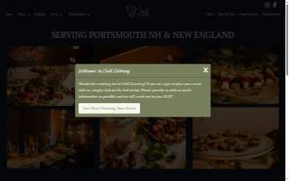 Chill Catering website