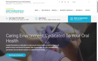 Coastal Periodontics website