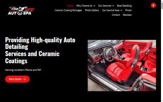 Fineshine Auto Spa ( Detailing and undercoatings) website
