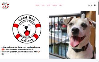 Good Dog Gallery of Portsmouth website