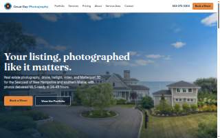 Great Bay Photography website