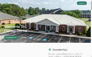 Harvey Family Dentistry website