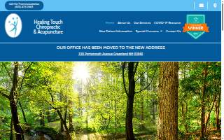Healing Touch Chiropractic and Acupuncture website