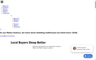 Portland Mattress Makers of Portsmouth website