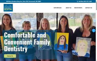 Portsmouth Dental Studios website