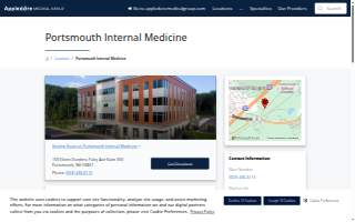 Portsmouth Pediatric Dentistry website
