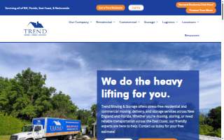 Trend Moving & Storage of Windham website