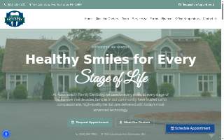 Associates In Family Dentistry website