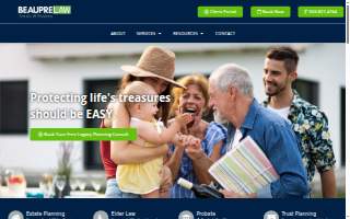 Beaupre Law, PLLC of Rochester website