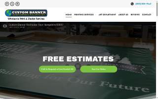 Custom Banner website