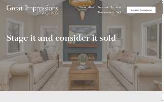 Great Impressions Staging website
