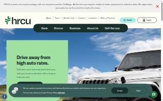 HRCU - Holy Rosary Credit Union of Hampton website