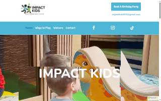 Impact Kids website