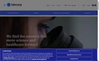 Labcorp website