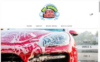 Mr Bubbles Car Wash website