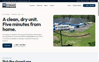 PIP Storage website