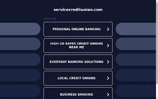 Service Credit Union of Rochester website