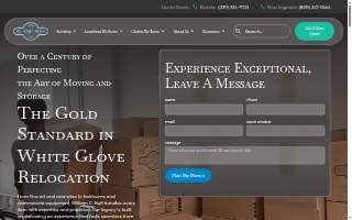William C Huff Moving & Storage - New Hampshire website