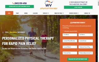 WV Physical Therapy website