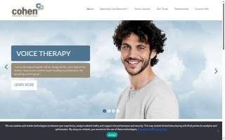 Cohen Speech Pathology website