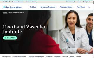 Heart hospital website