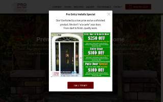 Pro Entry Installs LLC website