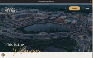 Tuscan Village website