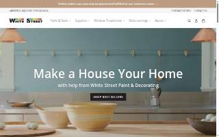 White Street Paint & Wallpaper of Salem website