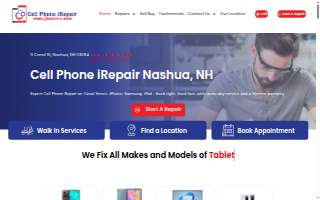Cell Phone iRepair - Nashua website