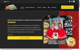 Derry Appliance Repair LLC website