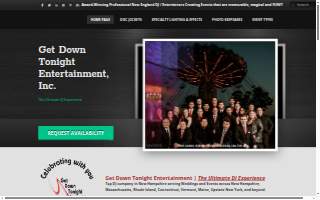 Get Down Tonight Entertainment website