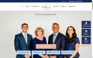 Kalil Dental Group website
